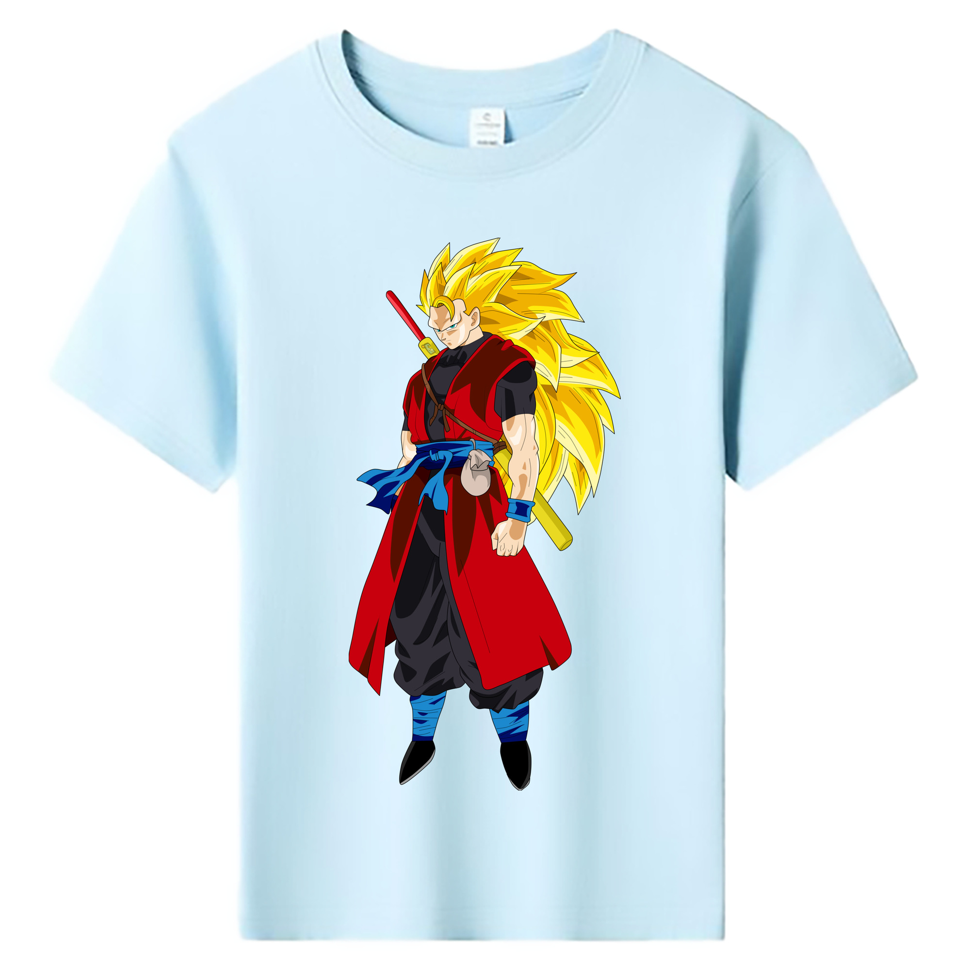 （画像用） ドラゴンボール トランクス（Torankusu）DRAGON BALL Trunks 綿100％キッズTシャツ（フロントプリント）